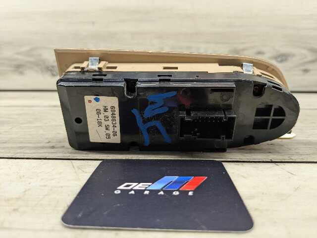 06-11 OEM BMW E90 E91 328 335 Left Driver Main Master Window Fold Switch Button