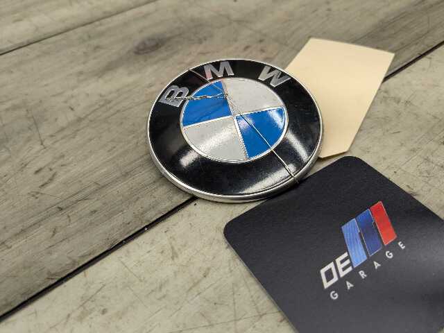OEM BMW E90 F02 F22 F30 F32 F36 F80 F87 M3 M4 Rear Trunk Lid Round Emblem 74mm