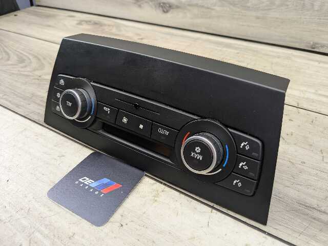 06-13 OEM BMW E82 E88 E90 E92 E93 328 335 AC Heater Climate Control Switch Panel