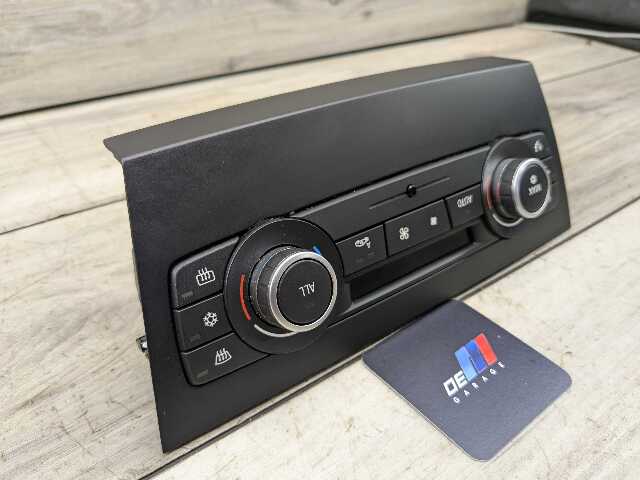 06-13 OEM BMW E82 E88 E90 E92 E93 328 335 AC Heater Climate Control Switch Panel