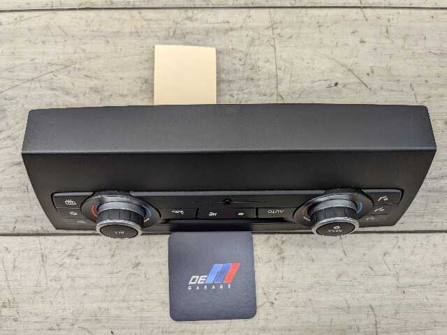 06-13 OEM BMW E82 E88 E90 E92 E93 328 335 AC Heater Climate Control Switch Panel