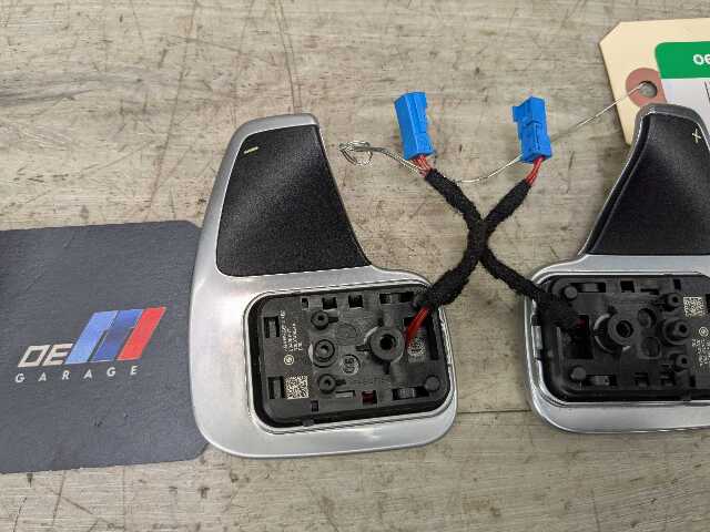 OEM BMW F06 F10 F12 F13 M SPORT Paddle Shifters Plus Minus Up Down Pair SET