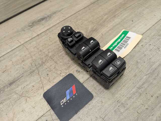 OEM BMW F06 F10 528 535 550 Front Driver Main Master Power Window Switch Button
