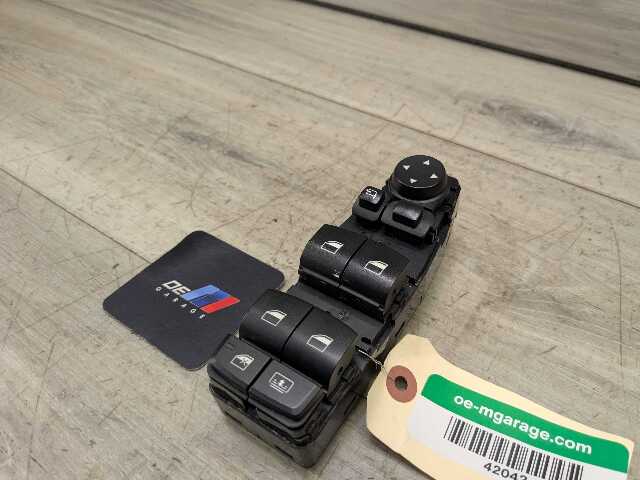 OEM BMW F06 F10 528 535 550 Front Driver Main Master Power Window Switch Button