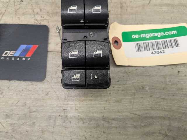 OEM BMW F06 F10 528 535 550 Front Driver Main Master Power Window Switch Button