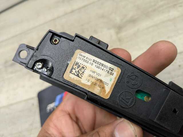 OEM BMW F10 F12 F13 F25 Center Console Parking Traction Operating Unit Switch