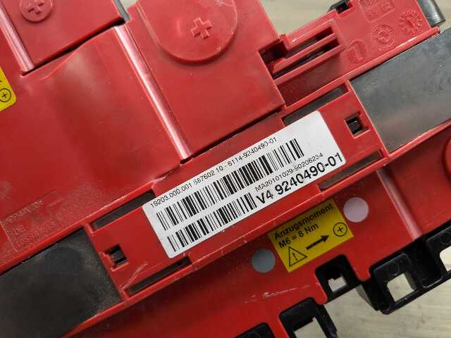 OEM BMW F02 F06 F10 F12 F13 G30 M5 M6 Battery Rear Power Distribution Fuse Box