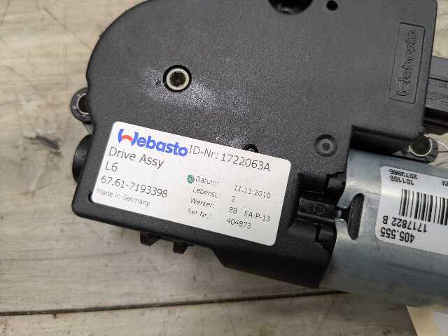 OEM BMW F02 F06 F10 F13 F16 F22 F30 F32 F36 F80 F82 Sunroof Glass Motor Drive