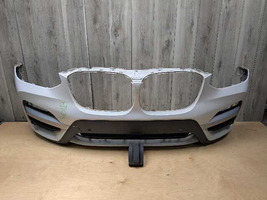 *18-21 OEM BMW G01 X3 30 BASIS Front Bumper Cover w/ Lower Grilles White A96