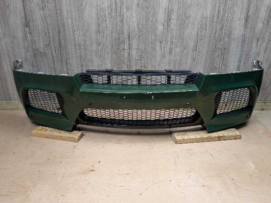 *09-14 OEM BMW E70 E71 X5M X6M Front Bumper Cover Panel w/ Grilles Green