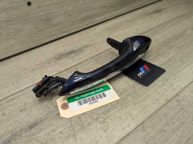 *OEM BMW F02 F06 F10 F13 M5 M6 FRONT Left Driver Door Handle COMFORT ACCESS Blue