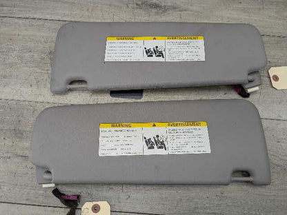 11-16 OEM BMW F10 528 535 550 Front Left Right Interior Sun Visor Pair SET Beige