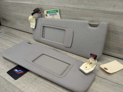 11-16 OEM BMW F10 528 535 550 Front Left Right Interior Sun Visor Pair SET Beige