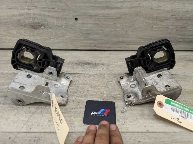 OEM BMW F02 F06 F10 F12 F13 Front Bumper Left Right Support Adapter Bracket PAIR