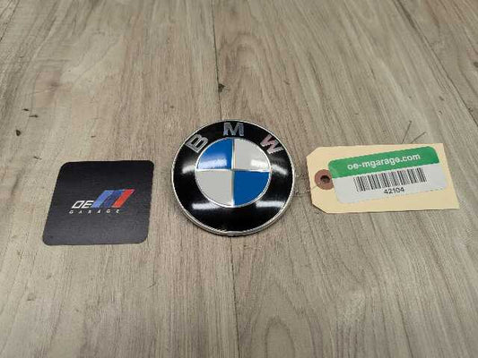 16-22 OEM BMW G11 G12 740 750 M760 Front Round Emblem For Bumper Hood 82mm