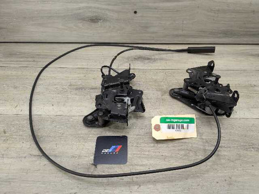 OEM BMW F02 F06 F10 F12 F13 M5 M6 Hood Left Right Hood Lock Latch w/ Cable SET