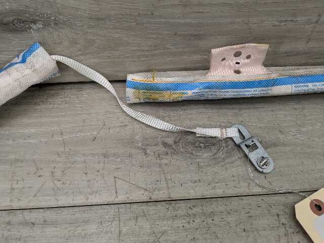 11-16 OEM BMW F10 528 535 550 M5 Left Driver Roof Curtain Head Air Bag Airbag