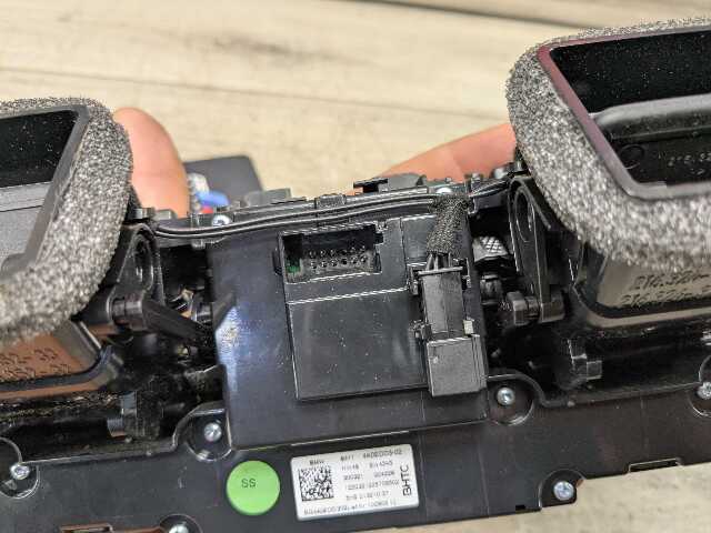 OEM BMW G01 G20 G22 G23 G26 G80 G82 AC Vent Heater Climate Control Switch Panel