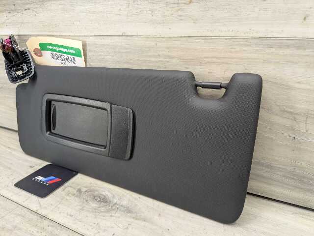 19-24 OEM BMW G20 G80 330 M340 M3 Left Driver Side Interior Sun Visor Black