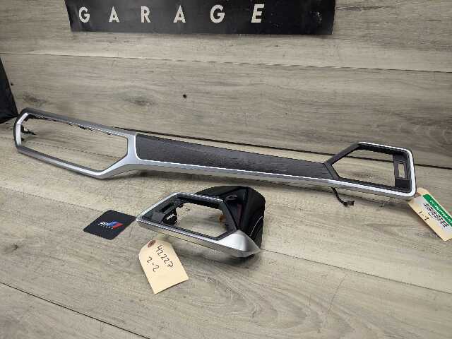 PRE-LCI OEM BMW G20 G22 G23 G26 Dashboard Center Passenger Trims Panel OAK GRAIN