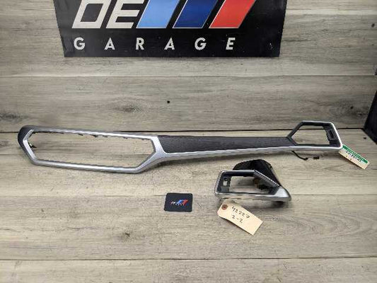 PRE-LCI OEM BMW G20 G22 G23 G26 Dashboard Center Passenger Trims Panel OAK GRAIN