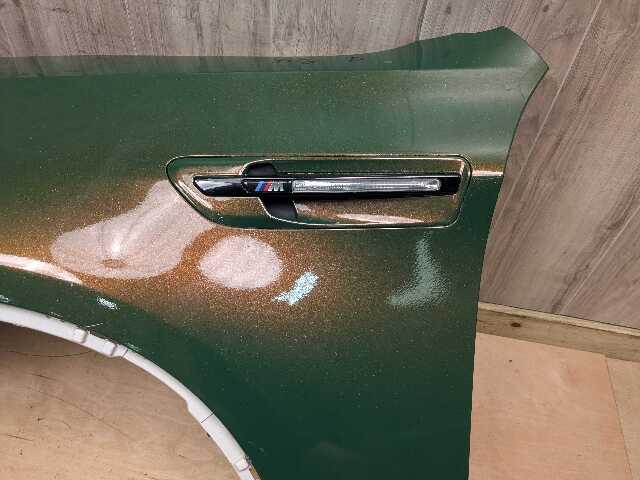 10-14 OEM BMW E71 X6M Front Left Driver Fender Panel Green