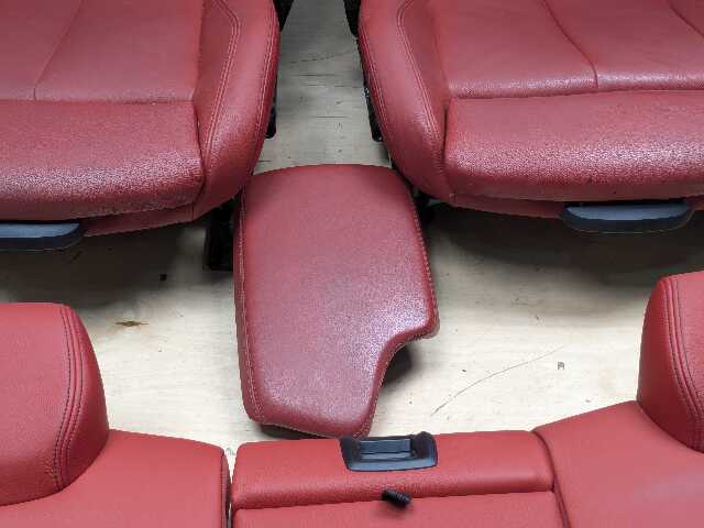 OEM BMW F32 428 430 435 440 Front Rear Left Right Seats Door Panels COMPLETE Red