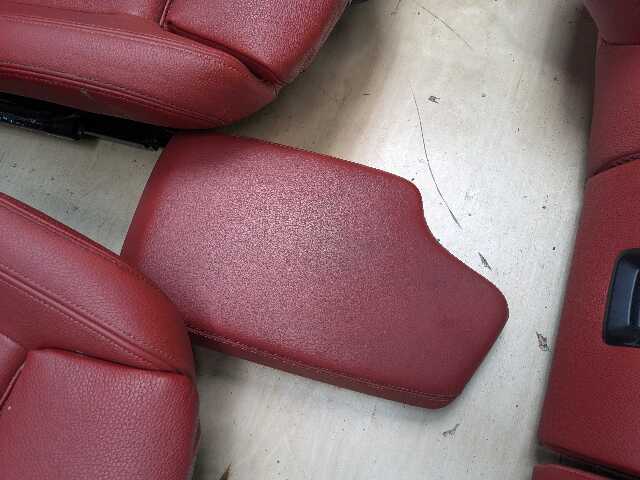 OEM BMW F32 428 430 435 440 Front Rear Left Right Seats Door Panels COMPLETE Red