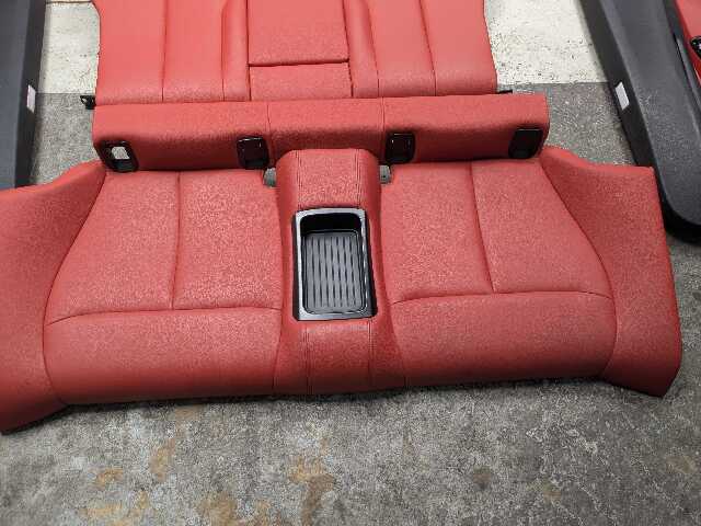 OEM BMW F32 428 430 435 440 Front Rear Left Right Seats Door Panels COMPLETE Red