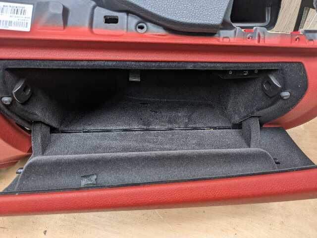 OEM BMW F30 F32 F33 F36 328 335 340 428 435 Dashboard Cover Trim Panel BLACK/RED