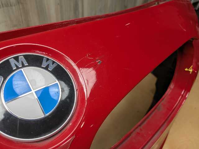 NOTE* 12-15 OEM BMW F30 F31 328 335 BASIS Front Bumper Cover w/ Grilles Red A75
