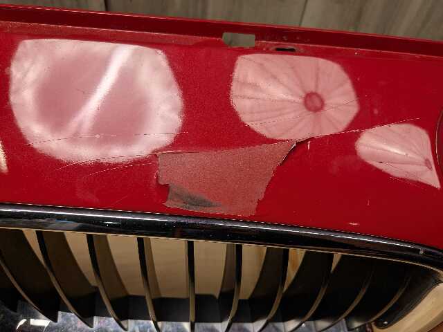 NOTE* 12-15 OEM BMW F30 F31 328 335 BASIS Front Bumper Cover w/ Grilles Red A75