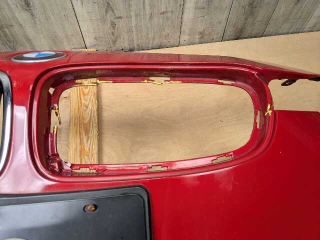 NOTE* 12-15 OEM BMW F30 F31 328 335 BASIS Front Bumper Cover w/ Grilles Red A75