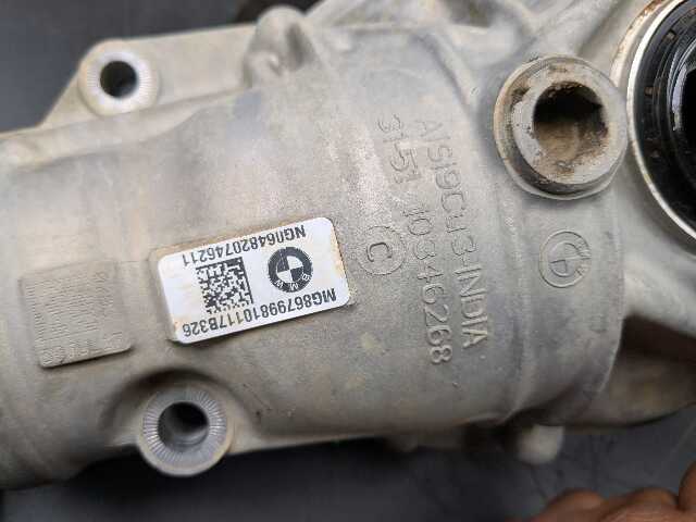 18-21 OEM BMW G01 G02 X3 X4 xDrive Front Differential Axle Gearbox Carrier 3.38