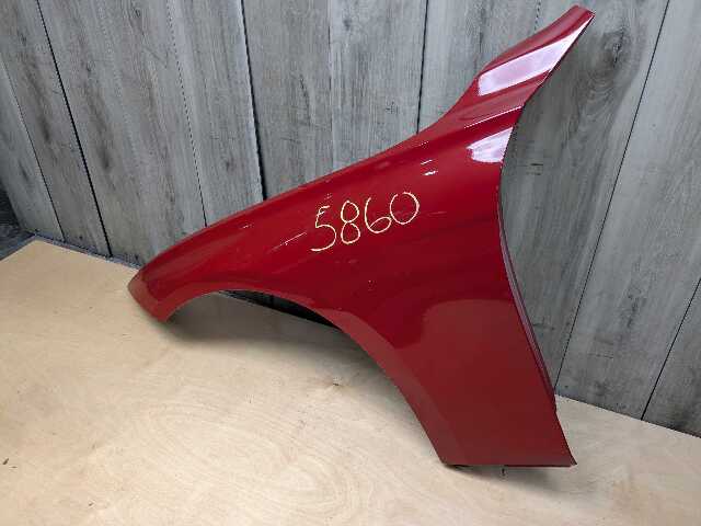 12-18 OEM BMW F30 F31 328 330 335 340 Left Driver Side Fender Panel Red A75
