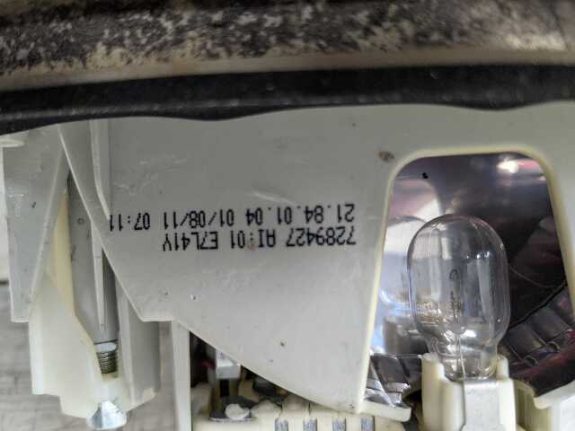 09-11 OEM BMW E90 328 335 M3 LCI Rear Left Driver Side Trunk Inner Tail Light