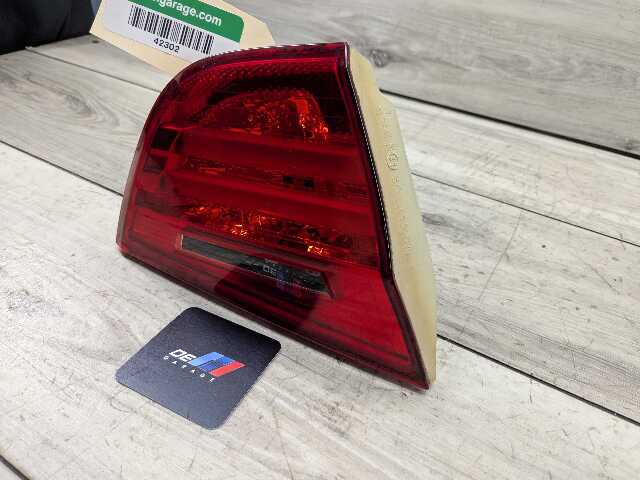 09-11 OEM BMW E90 328 335 M3 LCI Rear Left Driver Side Trunk Inner Tail Light