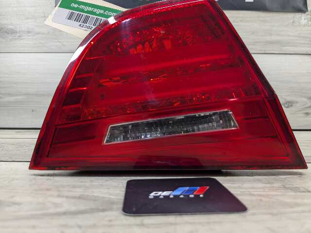 09-11 OEM BMW E90 328 335 M3 LCI Rear Left Driver Side Trunk Inner Tail Light