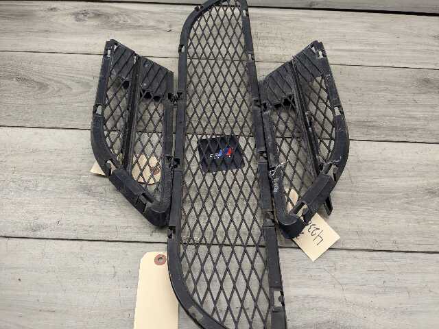 09-11 OEM BMW E90 E91 LCI Front Left Right Center Lower Bumper Grills SET