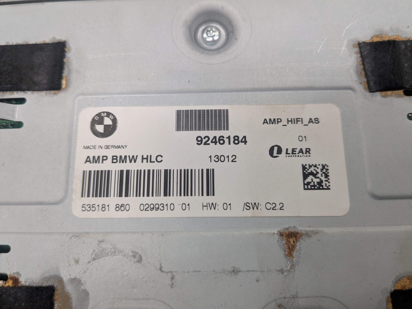 06-11 OEM BMW E90 323 325 328 330 335 M3 Audio Stereo AMP Amplifier Hifi System