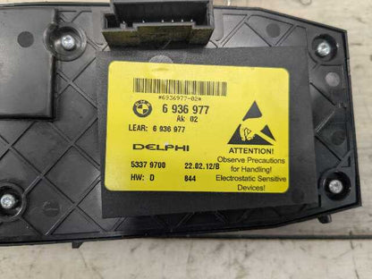 OEM BMW E93 328 335 M3 Front Left Driver Memory Seat Adjustment Control Switch