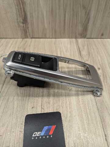 07-14 OEM BMW E70 E71 X5 X6 M Parking Brake Auto Hold Switch w/ Trim Panel