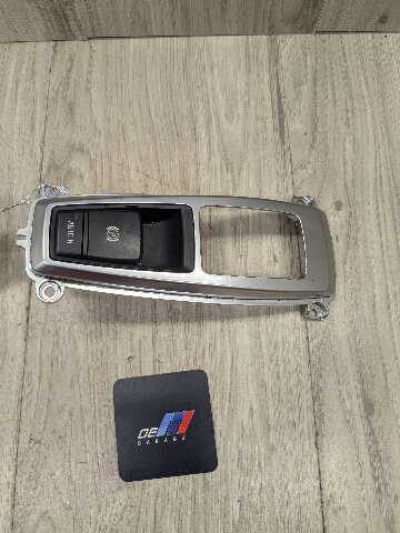 07-14 OEM BMW E70 E71 X5 X6 M Parking Brake Auto Hold Switch w/ Trim Panel