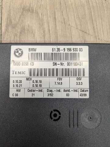 07-10 OEM BMW E70 E71 X5 X6 X5M Front Left or Right Seat Memory Control Module