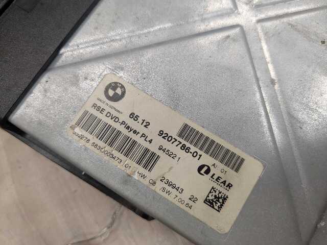 OEM BMW E70 E71 X5 X6 X5M X6M Entertainment System DVD Changer Player Drive