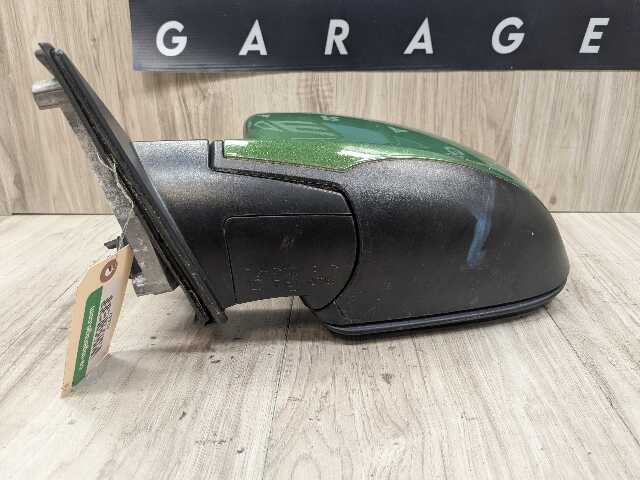 08-12 OEM BMW E71 X6M Left Driver Side Power Folding Mirror Assembly Green