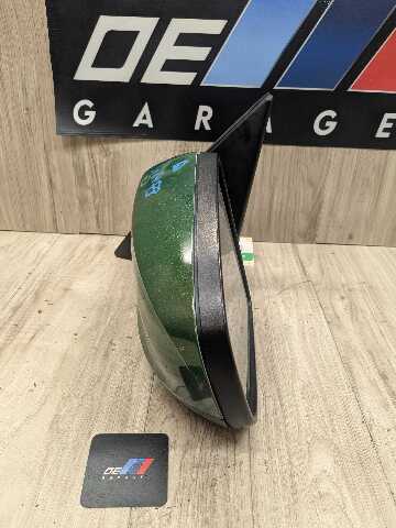 08-12 OEM BMW E71 X6M Left Driver Side Power Folding Mirror Assembly Green