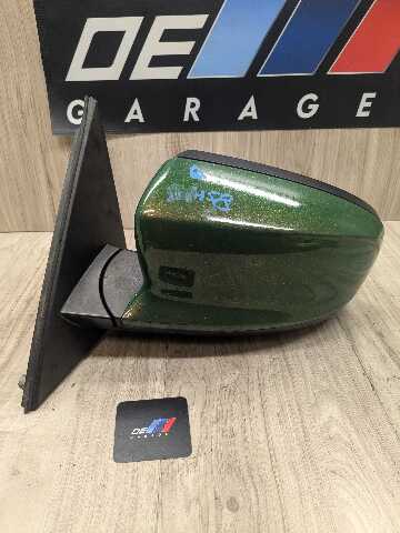 08-12 OEM BMW E71 X6M Left Driver Side Power Folding Mirror Assembly Green