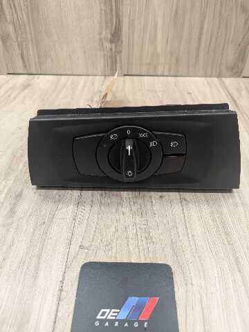 OEM BMW E82 E88 E90 E92 E93 M3 Headlight Switch Control Panel Light Module Black