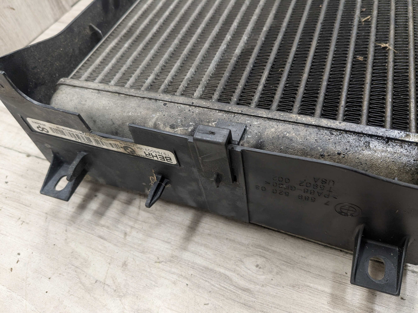 10-14 OEM BMW E70 E71 X5M X6M Left Right Engine S63 Radiator Oil Cooler Assembly